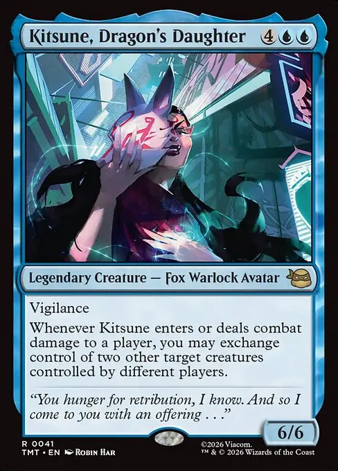 Kitsune, Dragon's Daughter · Teenage Mutant Ninja Turtles 41/320