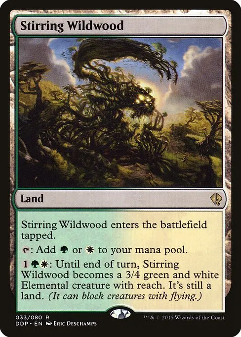 Stirring Wildwood · Duel Decks: Zendikar vs. Eldrazi 33/80