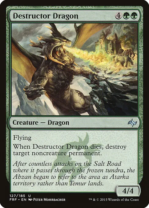 Destructor Dragon · Fate Reforged 127/191