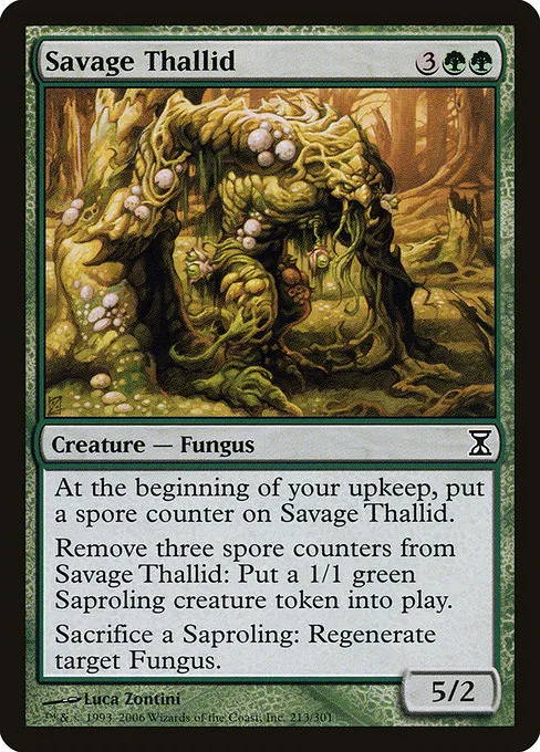 Savage Thallid · Time Spiral 213/301