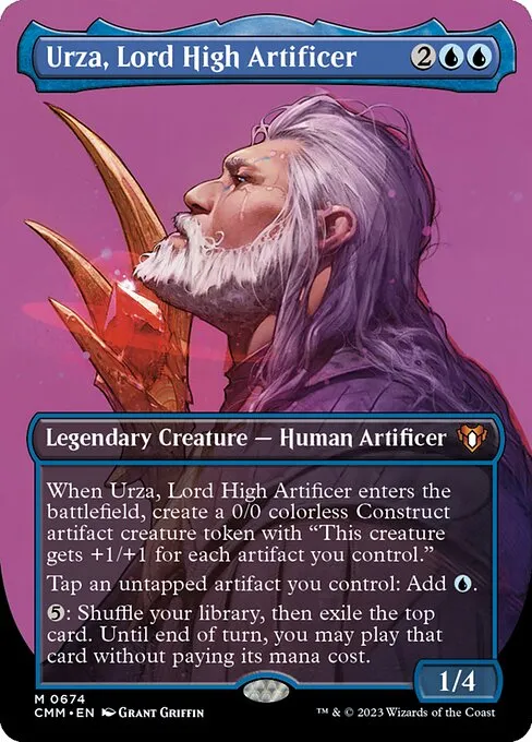 Urza, Lord High Artificer · Commander Masters 674/1067