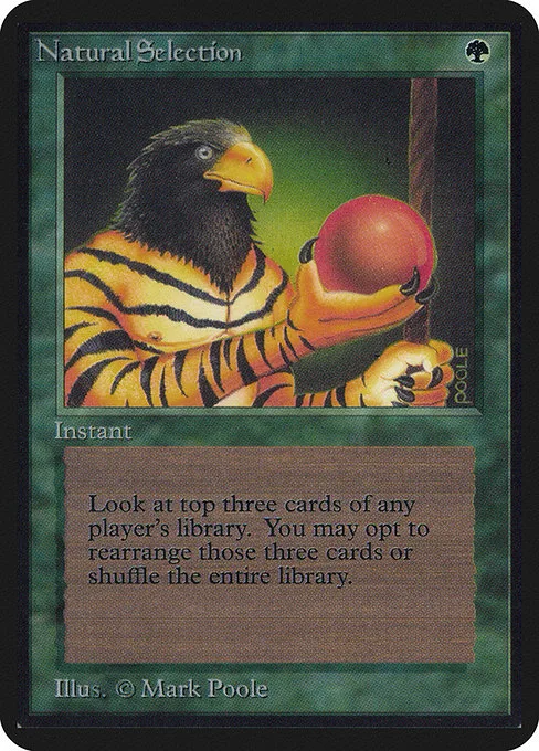 Natural Selection · Limited Edition Alpha 212/295