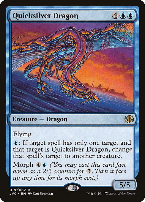 Quicksilver Dragon · Duel Decks Anthology: Jace vs. Chandra 19/62