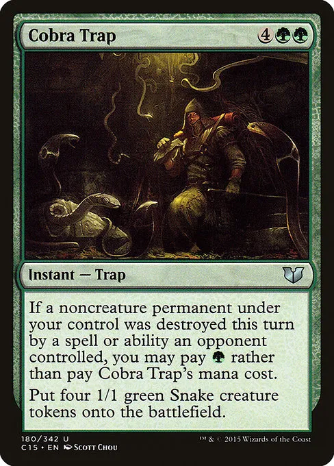 Cobra Trap · Commander 2015 180/342