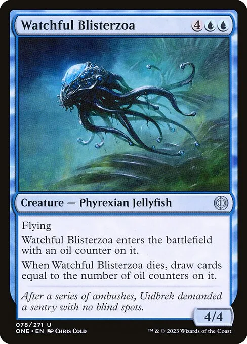Watchful Blisterzoa · Phyrexia: All Will Be One 78/479
