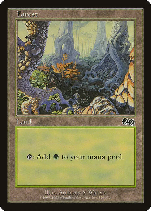 Forest · Urza's Saga 349/357