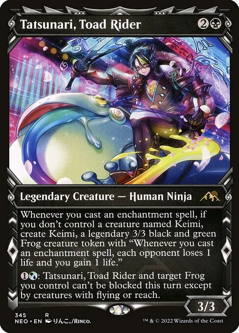 Tatsunari, Toad Rider · Kamigawa: Neon Dynasty 345/531
