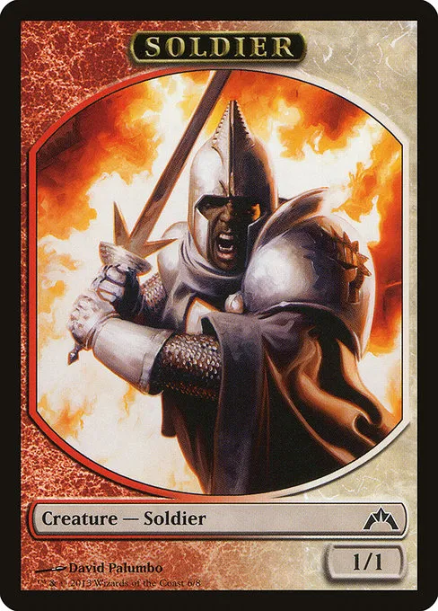 Soldier · Gatecrash Tokens 6/8