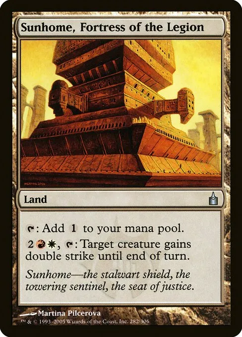 Sunhome, Fortress of the Legion · Ravnica: City of Guilds 282/306