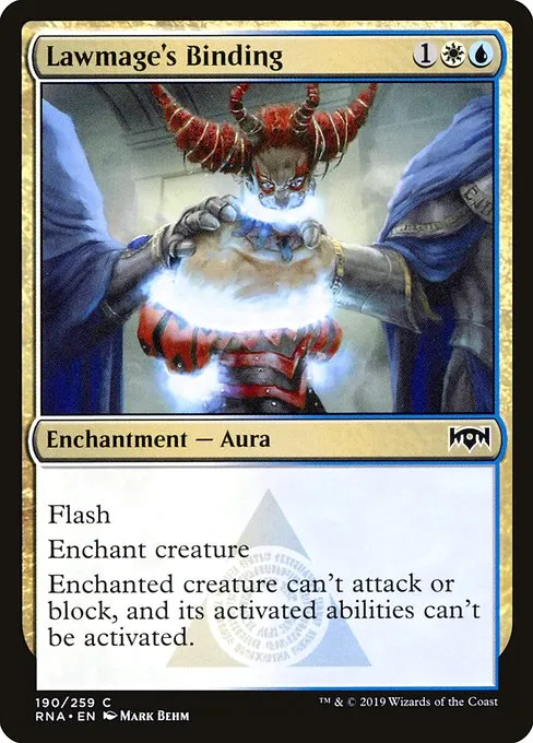 Lawmage's Binding · Ravnica Allegiance 190/273