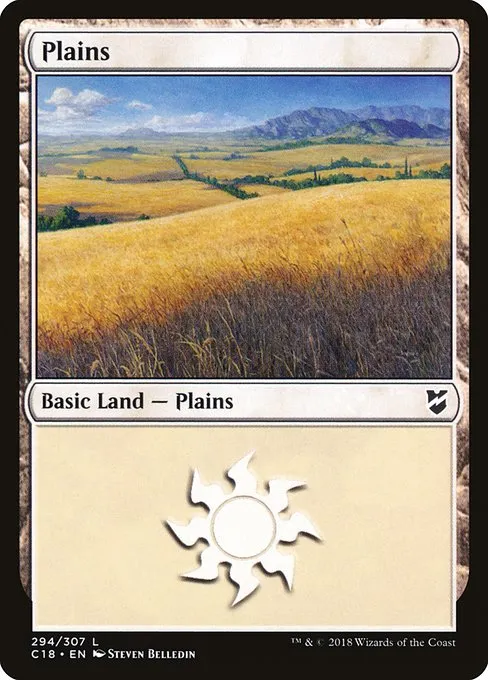 Plains · Commander 2018 294/307