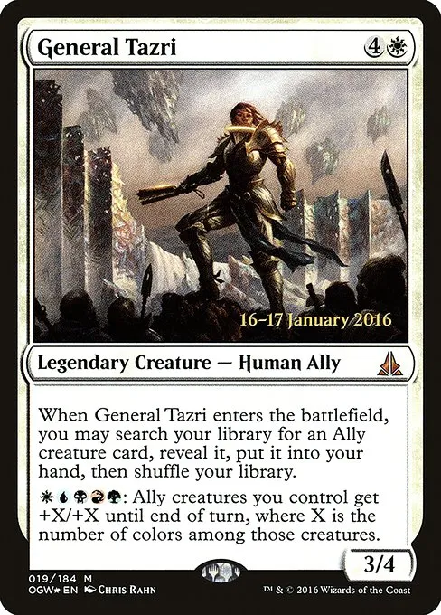 General Tazri · Oath of the Gatewatch Promos 19s/65