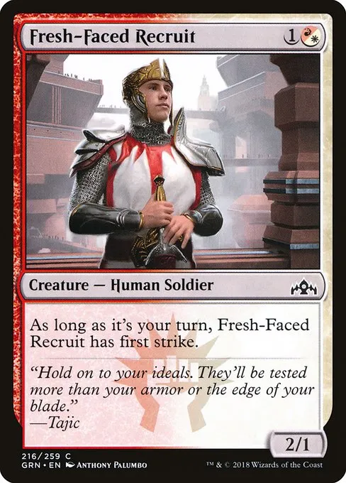 Fresh-Faced Recruit · Guilds of Ravnica 216/273