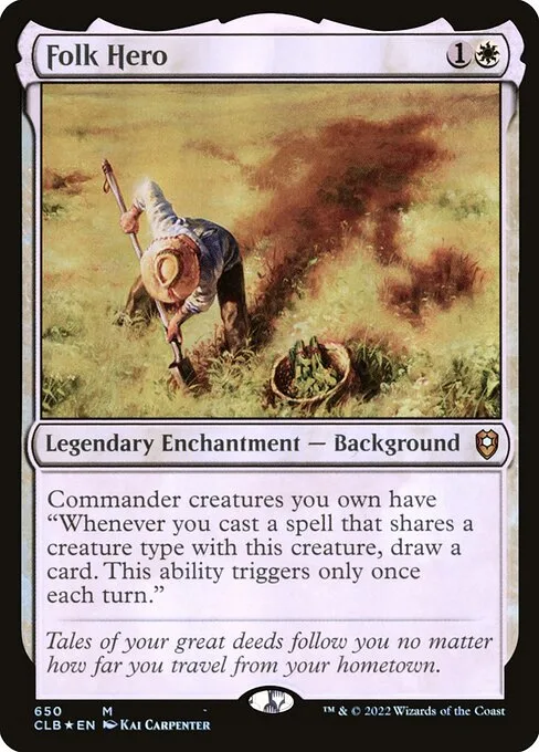 Folk Hero · Commander Legends: Battle for Baldur's Gate 650/936