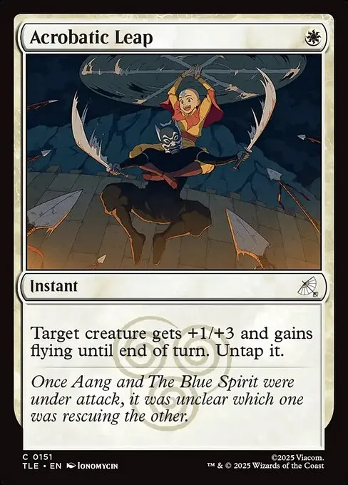 Acrobatic Leap · Avatar: The Last Airbender Eternal 151/317