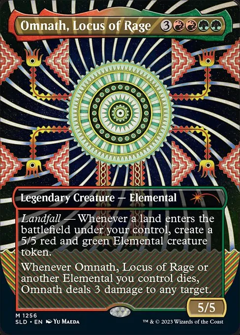 Omnath, Locus of Rage · Secret Lair Drop 1256/2547