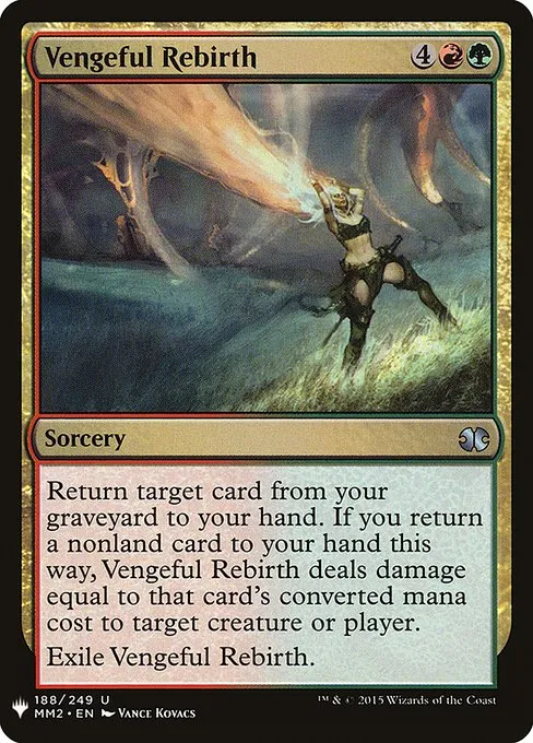 Vengeful Rebirth · The List MM2-188/5050