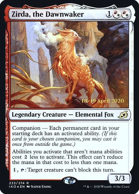 Zirda, the Dawnwaker · Ikoria: Lair of Behemoths Promos 233s/137