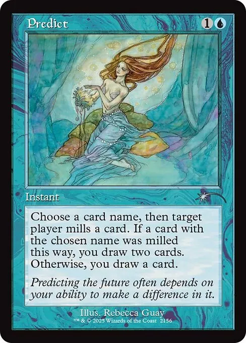 Predict · Secret Lair Drop 2156/2547