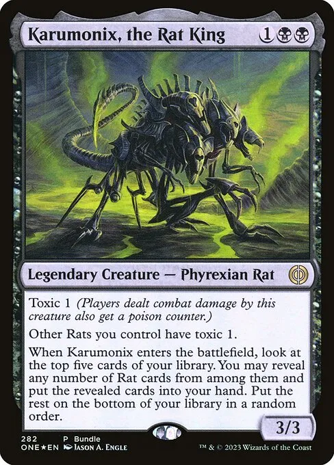 Karumonix, the Rat King · Phyrexia: All Will Be One 282/479