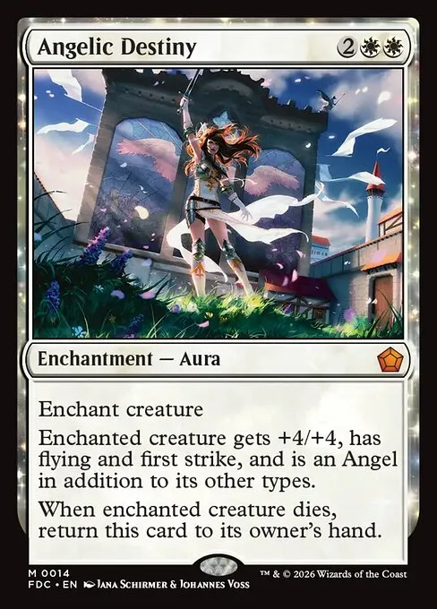 Angelic Destiny · Foundations Commander 14/3