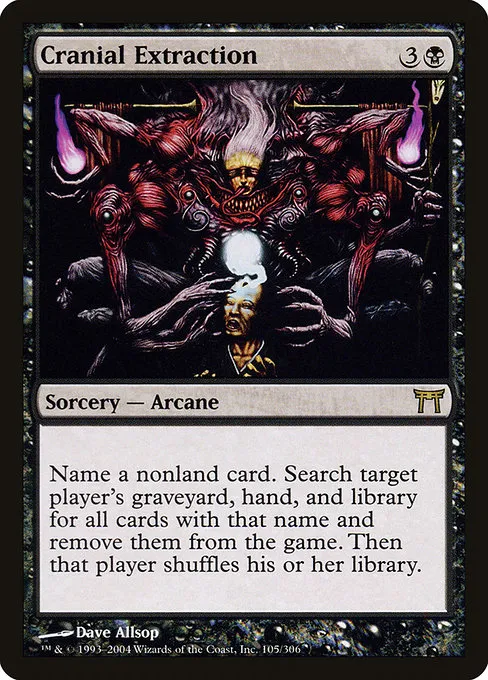 Cranial Extraction · Champions of Kamigawa 105/307