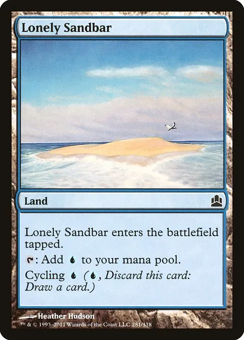 Lonely Sandbar · Commander 2011 281/318