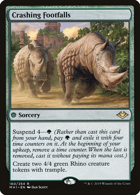 Crashing Footfalls · Modern Horizons 160/255