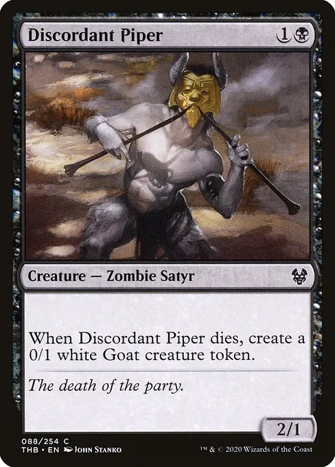Discordant Piper · Theros Beyond Death 88/358