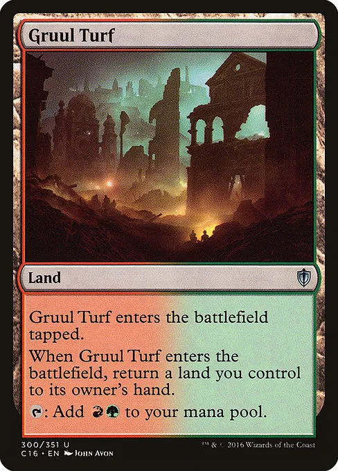 Gruul Turf · Commander 2016 300/351