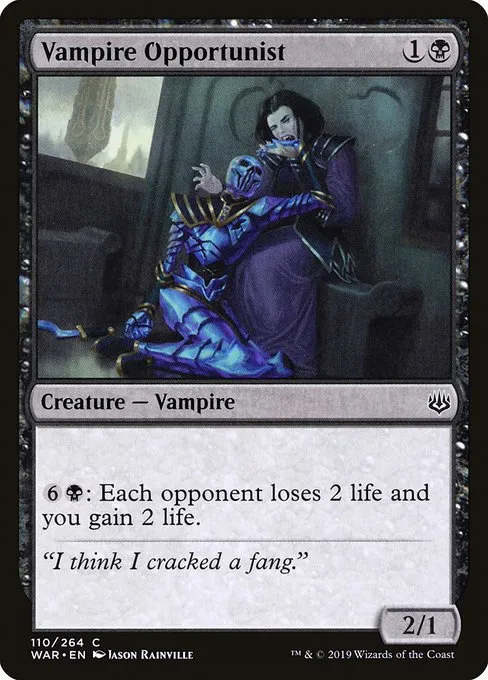 Vampire Opportunist · War of the Spark 110/312