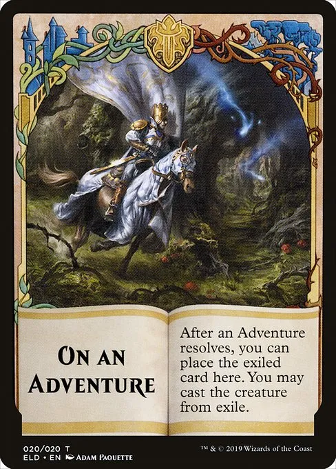 On an Adventure · Throne of Eldraine Tokens 20/20