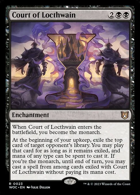Court of Locthwain · Wilds of Eldraine Commander 23/173