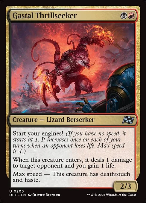 Gastal Thrillseeker · Aetherdrift 205/553