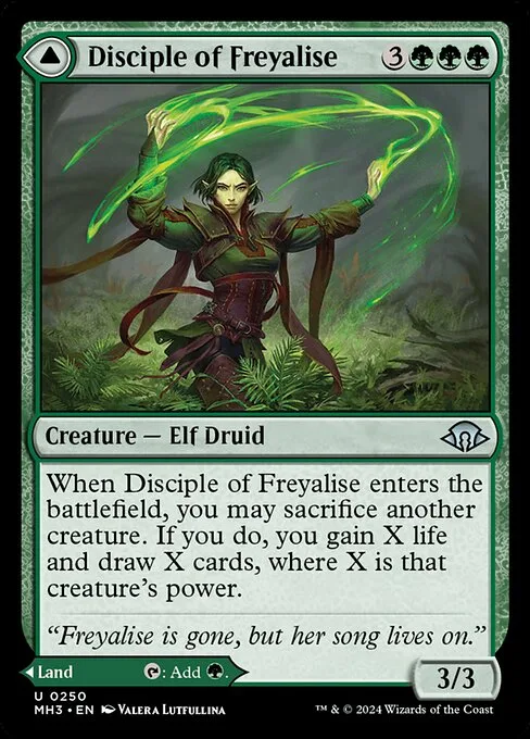 Disciple of Freyalise // Garden of Freyalise · Modern Horizons 3 250/528