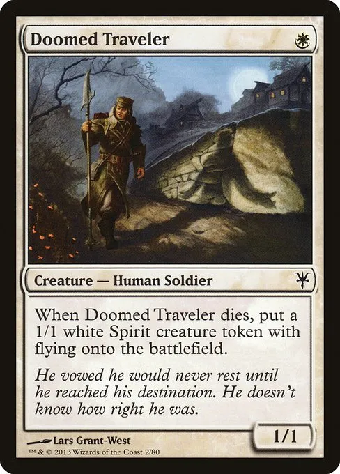 Doomed Traveler · Duel Decks: Sorin vs. Tibalt 2/80