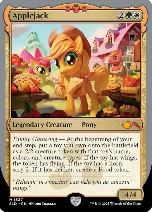 Applejack · Secret Lair Drop 1537/2547