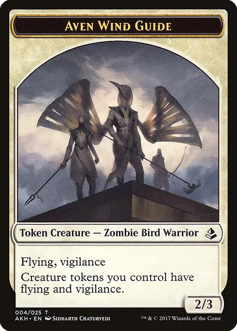 Aven Wind Guide · Amonkhet Tokens 4/26