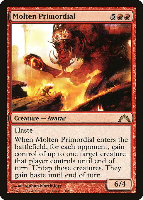 Molten Primordial · Gatecrash 101/249