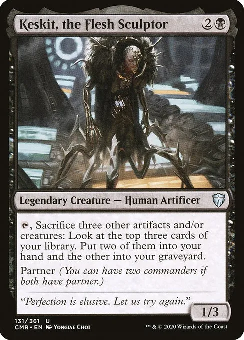 Keskit, the Flesh Sculptor · Commander Legends 131/718