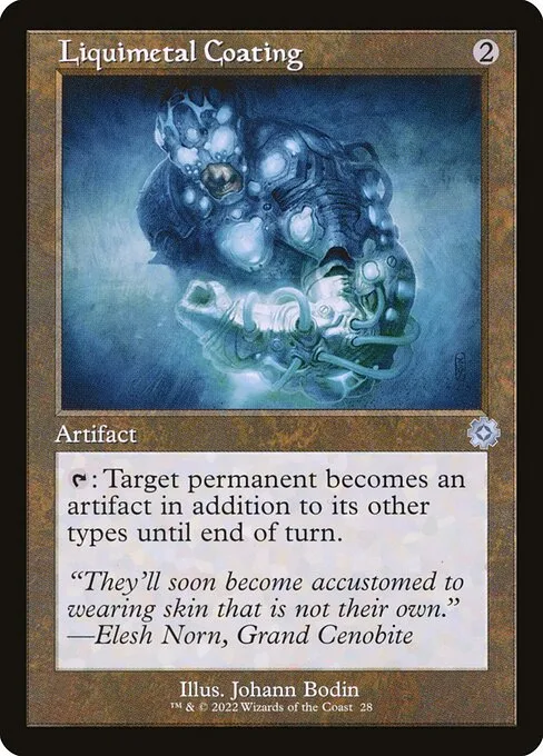 Liquimetal Coating · The Brothers' War Retro Artifacts 28/189