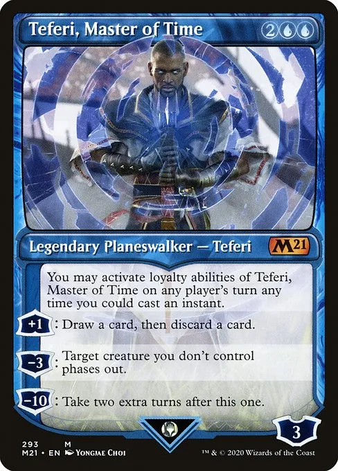 Teferi, Master of Time · Core Set 2021 293/397