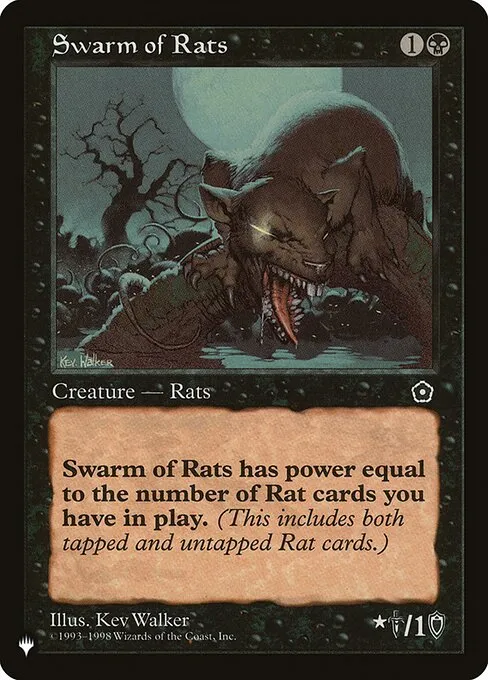 Swarm of Rats · The List P02-89/5050