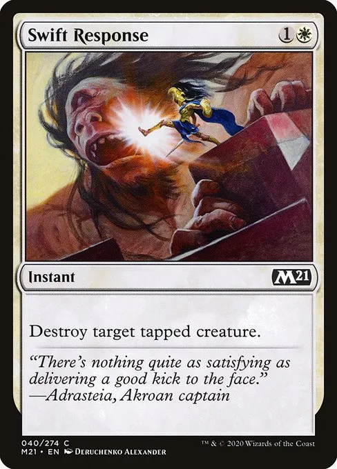 Swift Response · Core Set 2021 40/397