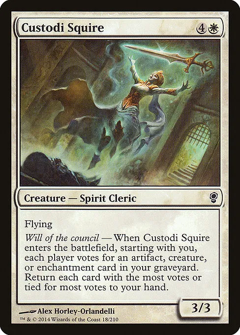 Custodi Squire · Conspiracy 18/210