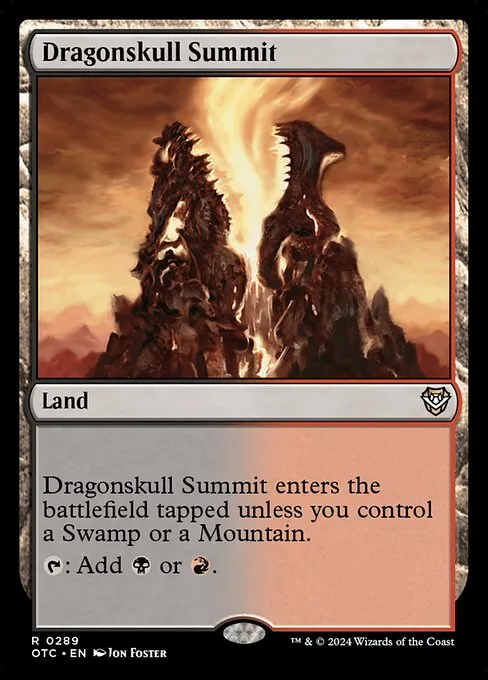 Dragonskull Summit · Outlaws of Thunder Junction Commander 289/342