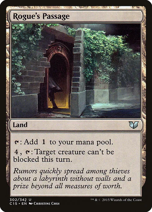 Rogue's Passage · Commander 2015 302/342