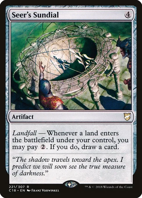 Seer's Sundial · Commander 2018 221/307