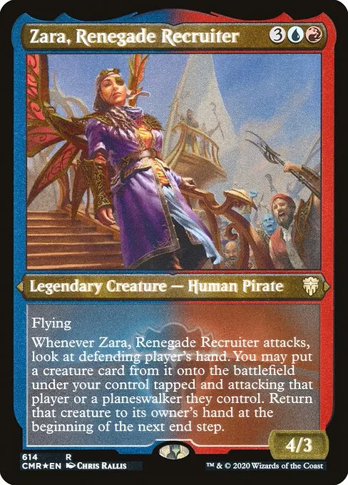 Zara, Renegade Recruiter · Commander Legends 614/718