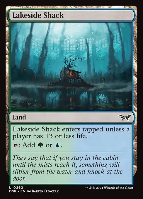 Lakeside Shack · Duskmourn: House of Horror 262/419